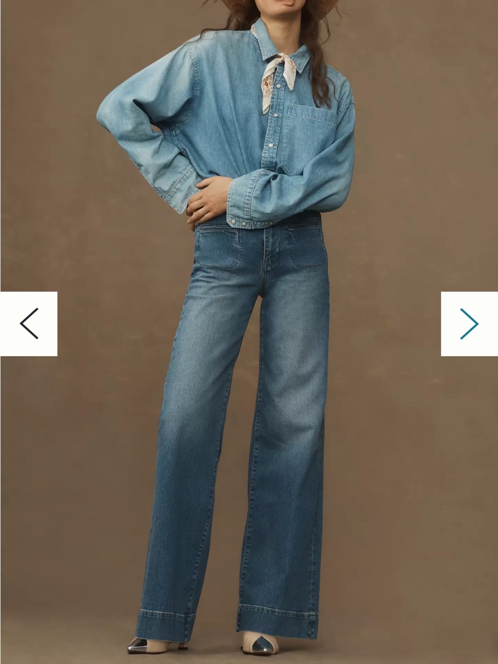 Frame le hardy high-rise wide leg jeans - Picture 4 of 8
